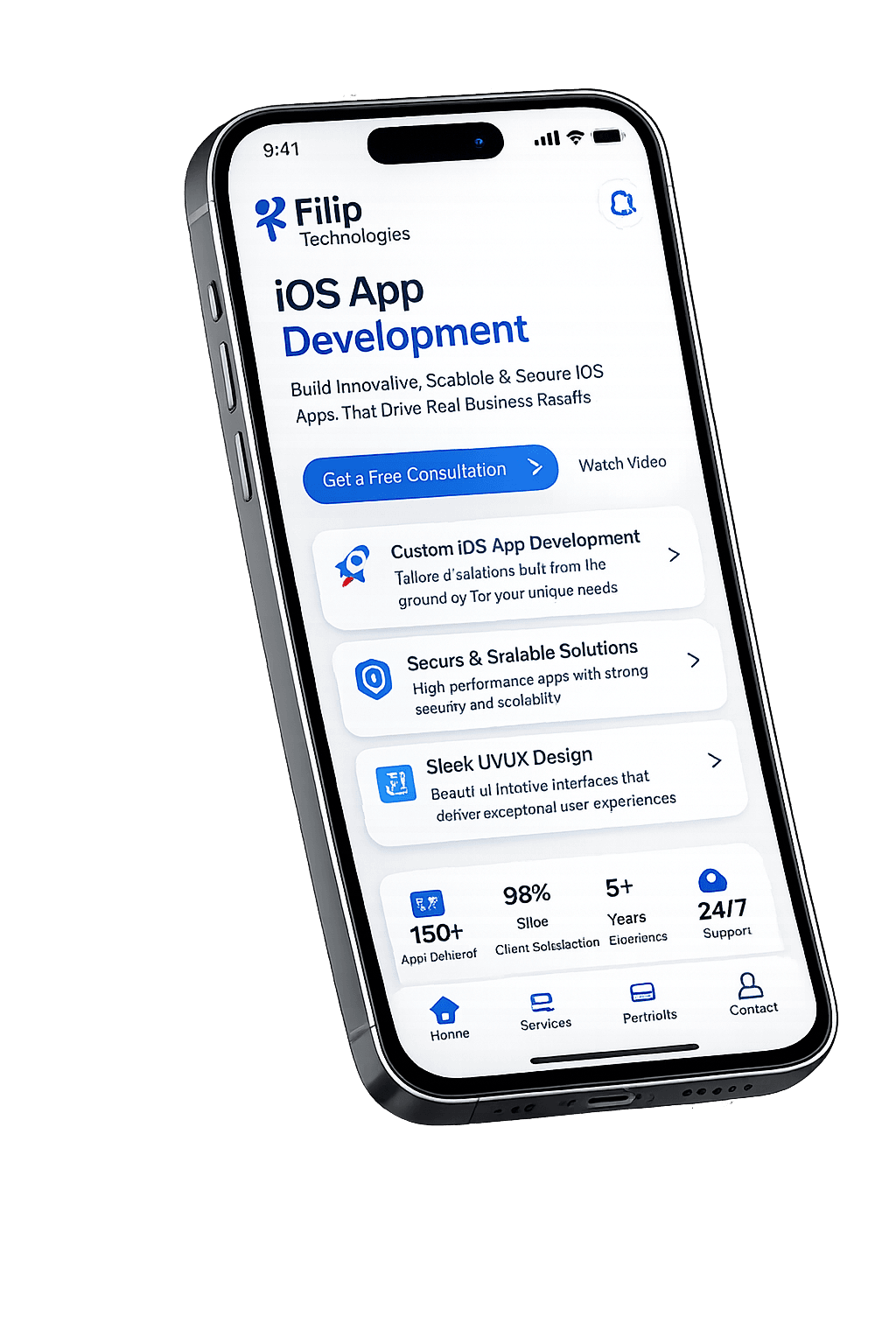 iOS app development